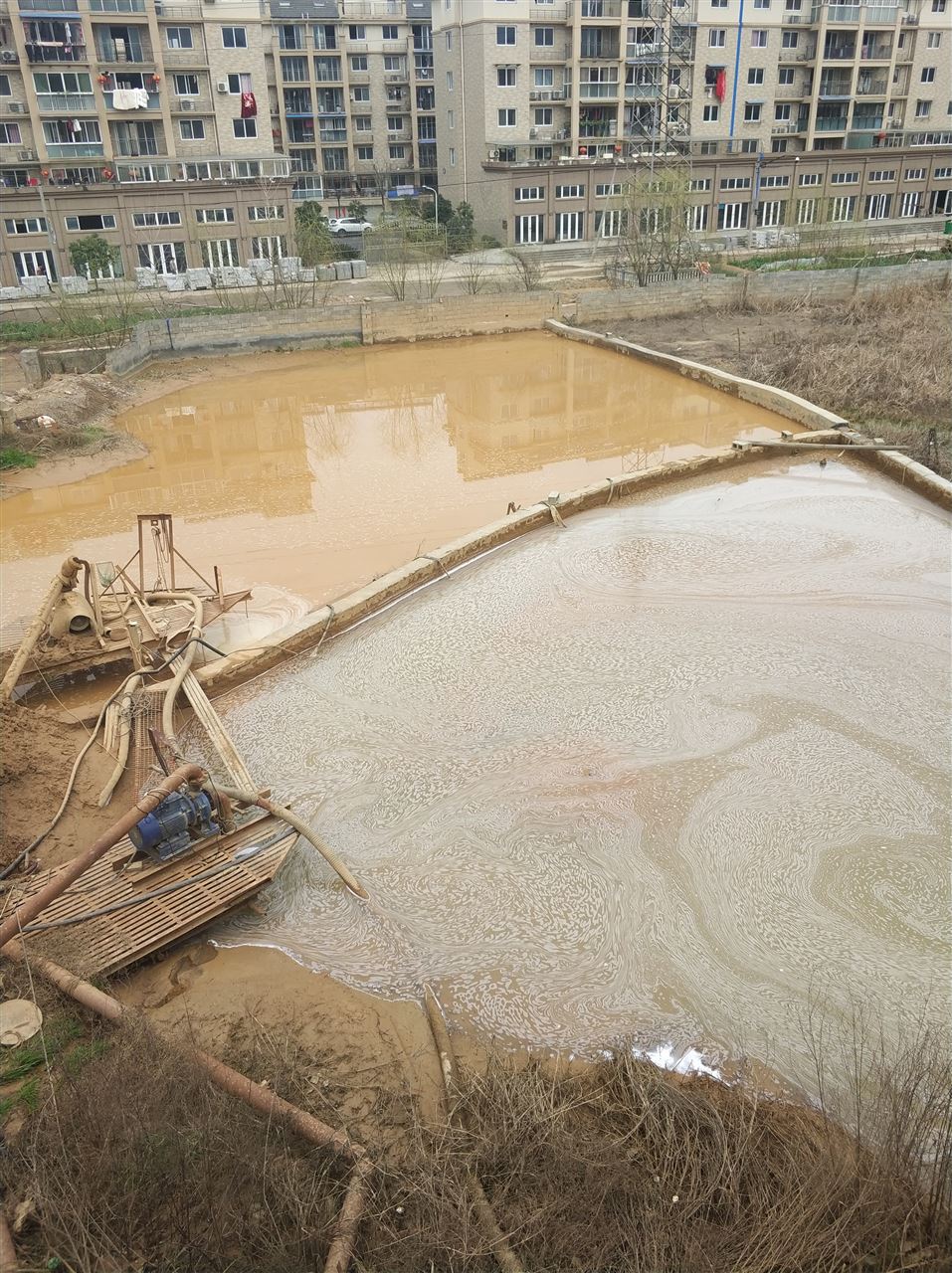江阴沉淀池淤泥清理-厂区废水池淤泥清淤