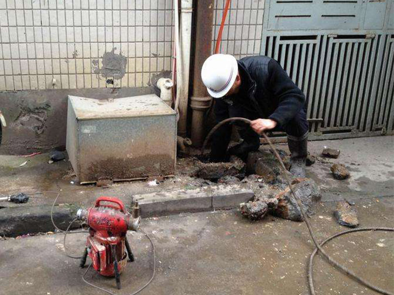 江阴疏通下水道-洗菜池疏通